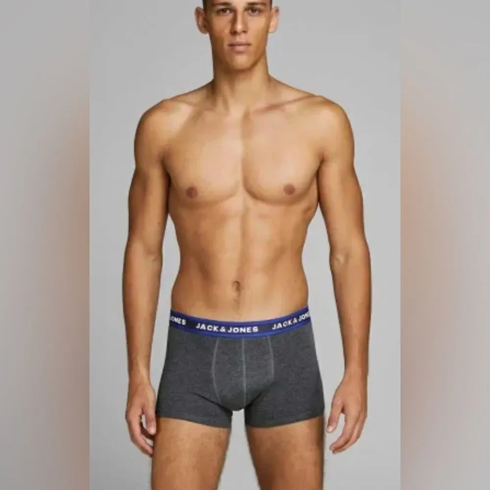 NWT Jack & Jones Men’s 5 Pack Boxer Briefs Different Colors - Size Large